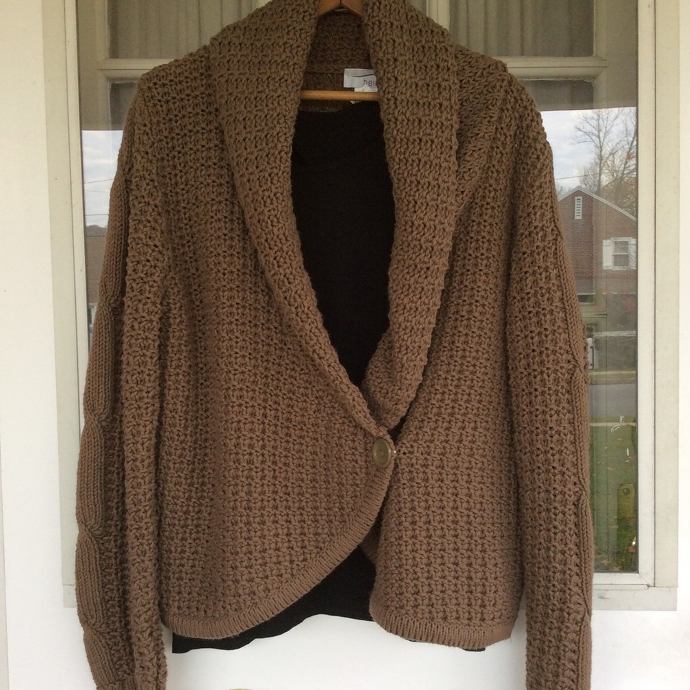 Heine Bulky Cardigan Sweater!